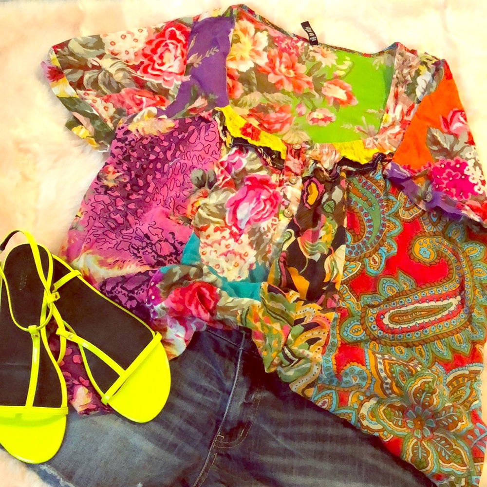 Funky boho blouse